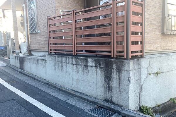 東京都新宿区　M様邸　基礎補修　シーリング工事　施工前の状態　無料現場調査 (6)