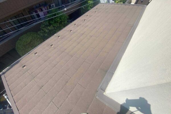 東京都港区　Y様邸　施工前の屋根の状態　屋根は5〜10年周期で点検を！