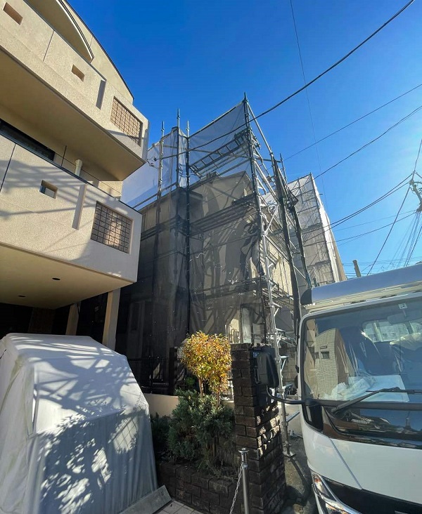 【施工中】東京都渋谷区・H様邸｜屋根カバー工法・外壁塗装6 (2)