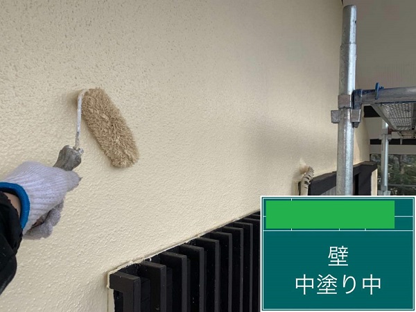 【施工中】東京都杉並区・S様邸　外壁塗装0710