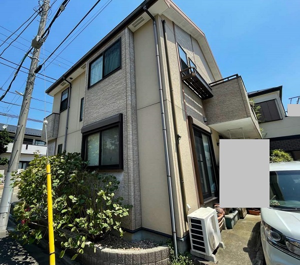 東京都世田谷区・H様邸　外壁塗装・屋根塗装　現場調査の様子 (7)