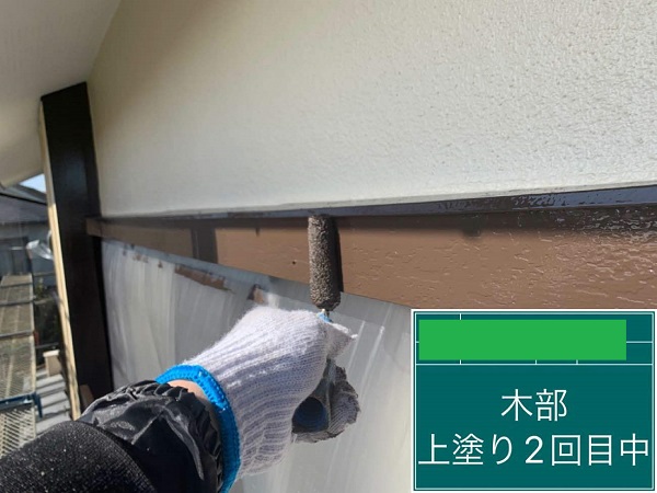 【施工中】東京都杉並区・S様邸　外壁塗装0715 (1)