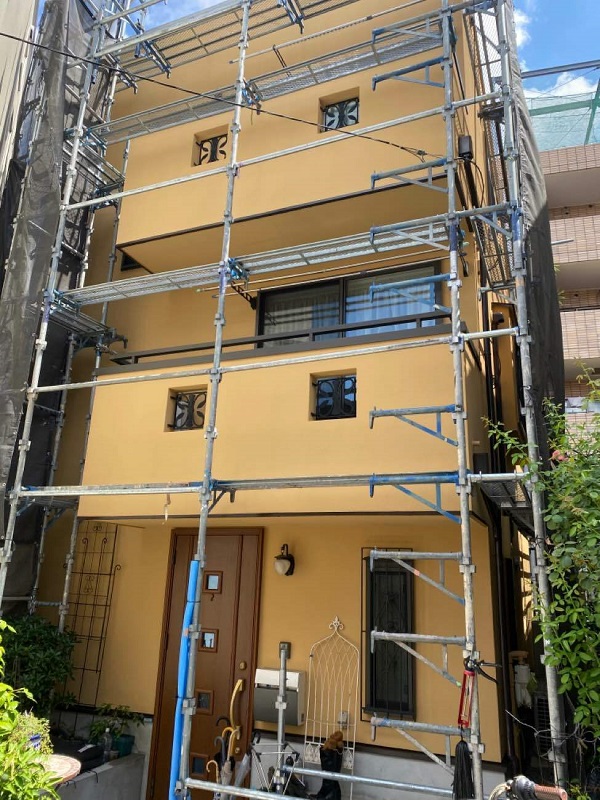 東京都目黒区・S様邸　外壁塗装・屋根塗装 (1)