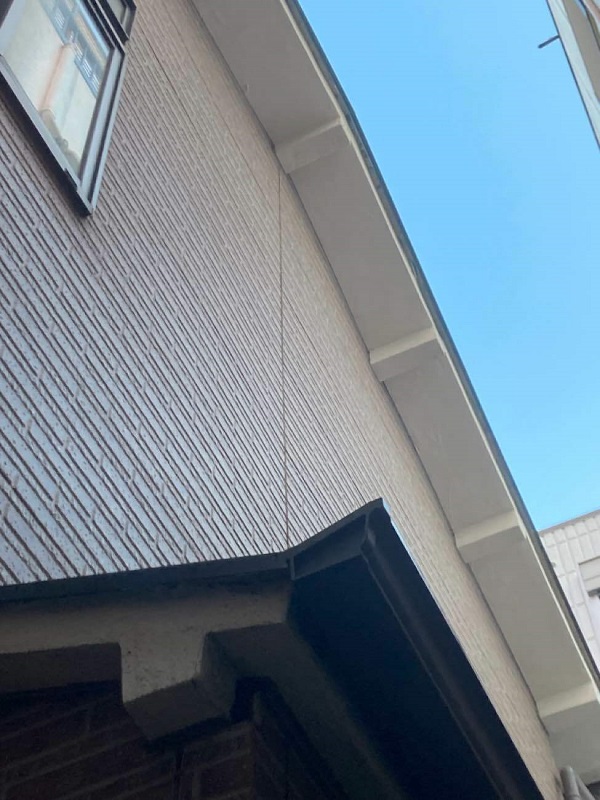 東京都杉並区・K様邸　屋根塗装・コーキング工事　施工前の状況4 (2)