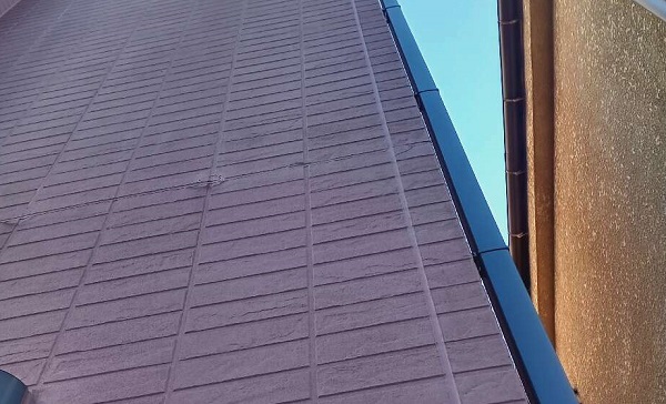 東京都杉並区・T様　屋根カバー工法・外壁部分張り替え・外壁塗装　現地調査の様子 (3)
