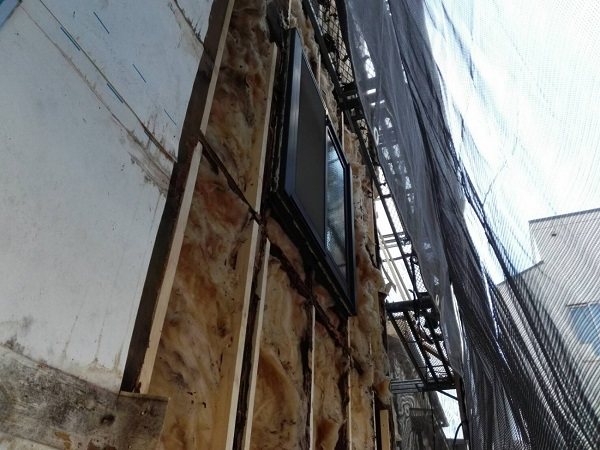 【施工中】東京都杉並区・T様　屋根カバー工法・外壁部分張り替え・外壁塗装0201 (3)