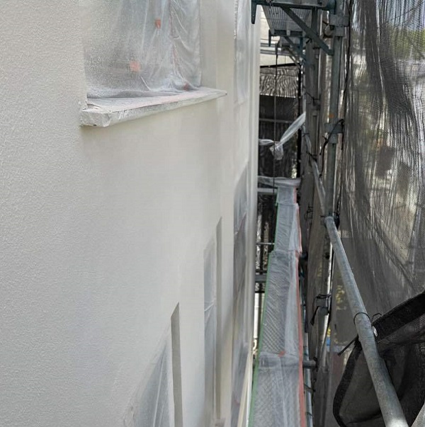 【施工中】東京都中野区・K様邸　雨漏り補修工事(外壁補修・浴室補修など)0221 (1)