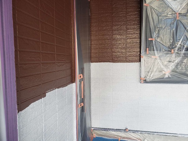 【施工中】東京都杉並区・T様　屋根カバー工法・外壁部分張り替え・外壁塗装0207 (2)