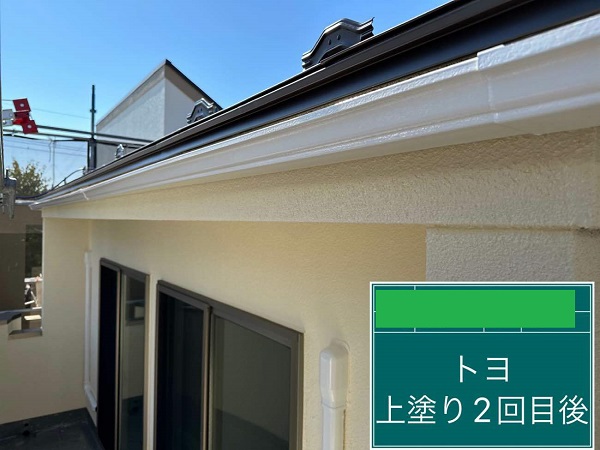 【施工中】東京都世田谷区・I様　外壁塗装・屋根カバー工法0404 (2)