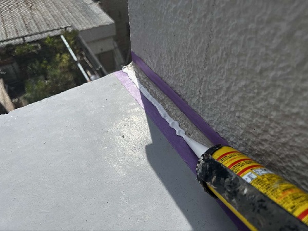 【施工中】東京都杉並区・H様邸　雨漏り補修工事・外壁塗装・防水工事0514 (2)