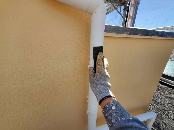 【施工中】東京都世田谷区・K様邸　外壁塗装・屋根塗装・ベランダ塗装0625 (1)