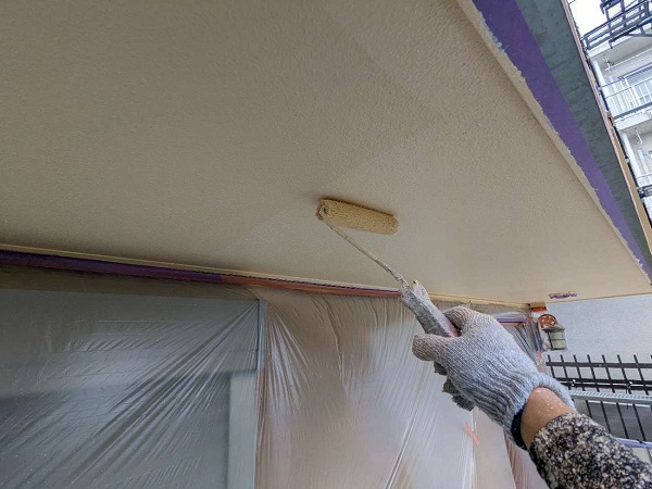【施工中】東京都世田谷区・K様邸　外壁塗装・屋根塗装・ベランダ塗装0630 (2)
