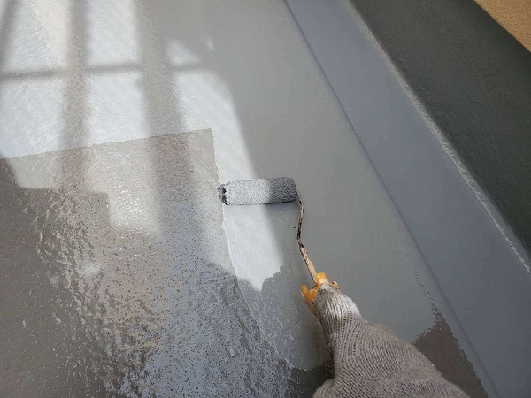 【施工中】東京都世田谷区・K様邸　外壁塗装・屋根塗装・ベランダ塗装 (2)