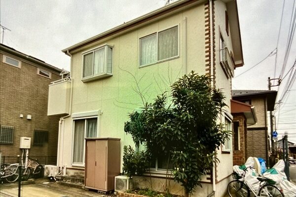 東京都杉並区・K様｜屋根塗装？屋根カバー工法？ひび割れた化粧スレートの現場調査！ (1)