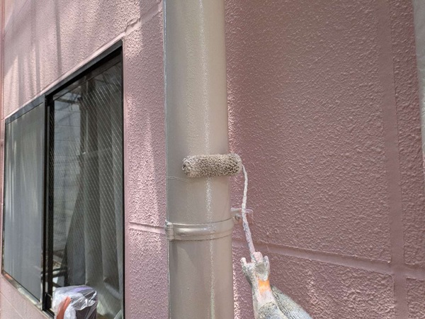 東京都杉並区・O様邸｜ベランダ防水工事(雨漏り補修)、屋根カバー工法、外壁塗装_付帯部上塗り (2)