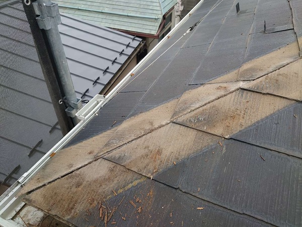東京都杉並区・O様邸｜ベランダ防水工事(雨漏り補修)、屋根カバー工法、外壁塗装_役物撤去