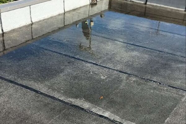 東京都杉並区・店舗｜雨漏り補修工事の現場調査！屋上防水が劣化していました (3)