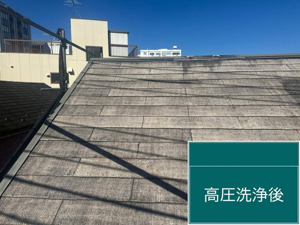 【施工中】東京都中野区・S様邸|外壁塗装・屋根塗装で傷んだ箇所を全て補修しました!_高圧洗浄