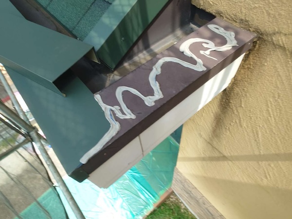 世田谷区R様邸笠木張り