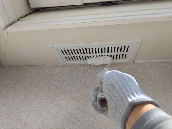 世田谷区R様邸軒天下塗り