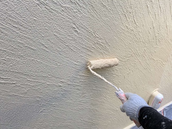 世田谷区R様邸外壁上塗り