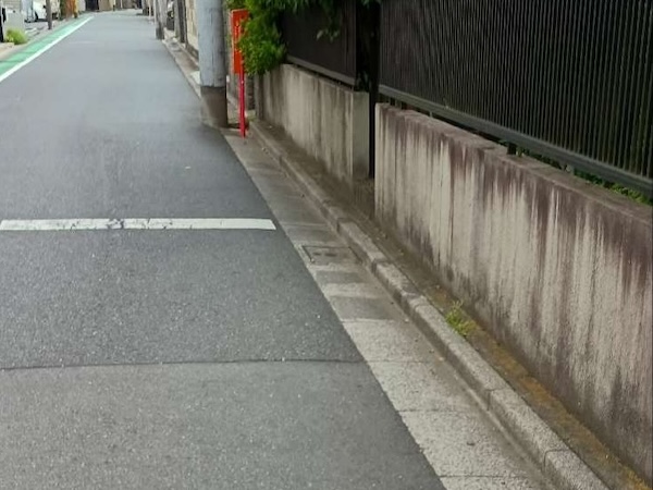 中野区G様邸_現地調査塀