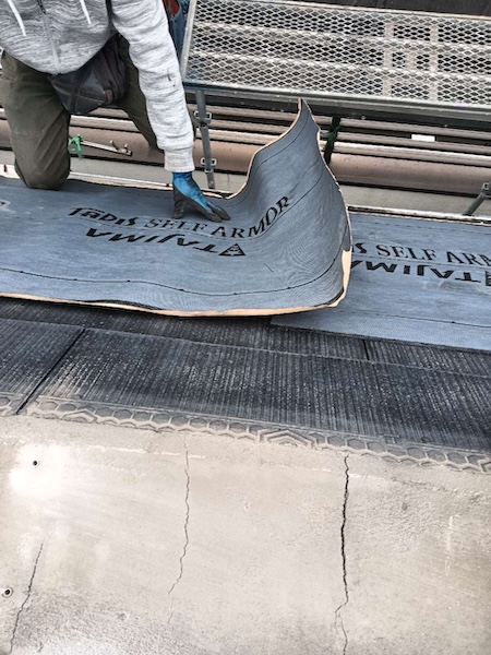 世田谷K様アパートルーフィング1