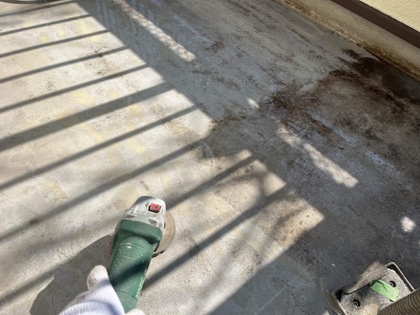 中野区G様ベランダケレン