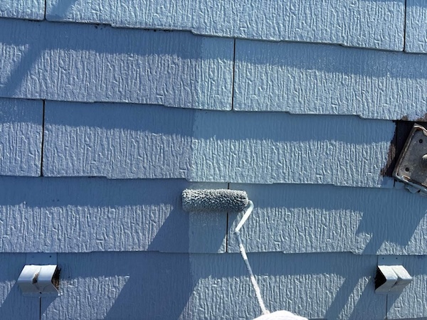 中野区G様_屋根中塗