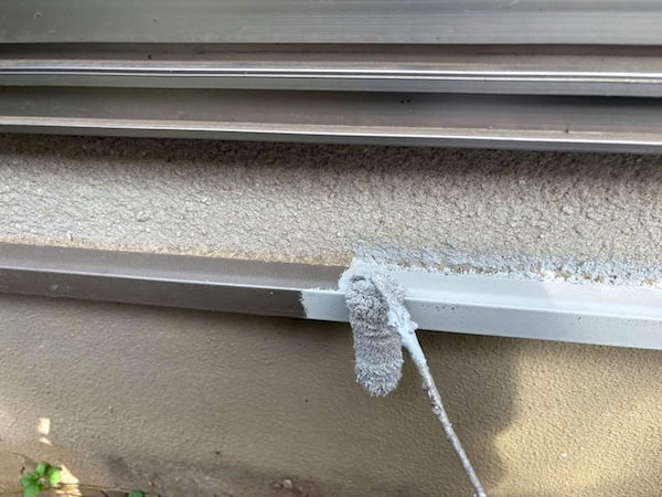 中野区G様付帯部下塗り