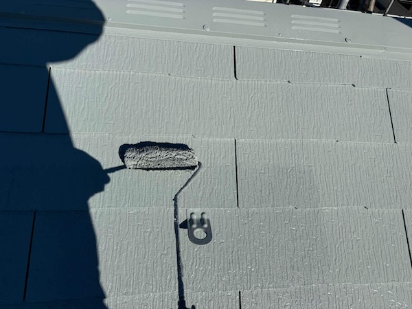 中野区G様_屋根上塗り