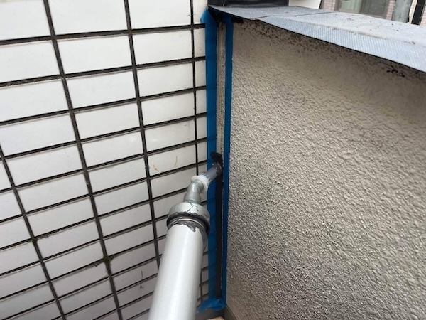 世田谷K様アパートコーキング施工