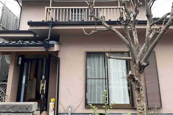 中野区S様邸現地調査外観