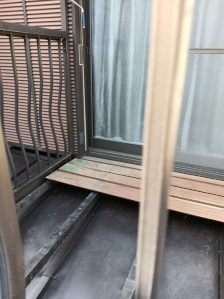 中野区N様ベランダ復旧