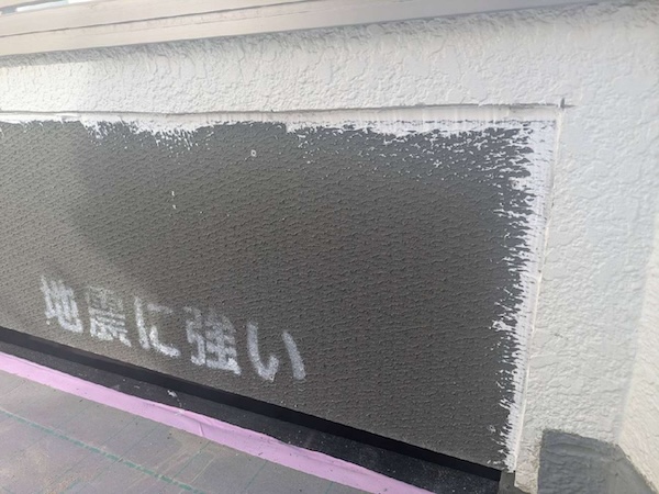 世田谷区T様邸外壁施工中3